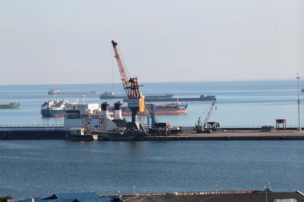 Samsun Limanı'nda Rus gemileri bekletiliyor