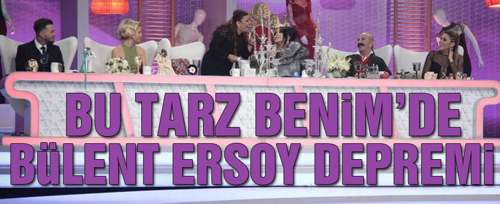 Bu Tarz Benim'de Bülent Ersoy depremi