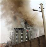 İğdır’da Polisevinde Yangın