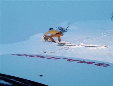 Kar Yağışı Nedeni İle Köydeki Hastaya 5 Saatte Ulaşıldı