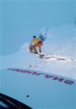 Kar Yağışı Nedeni İle Köydeki Hastaya 5 Saatte Ulaşıldı