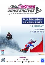 SNOWBOARD ŞAMPİYONASI - Avrupa Snowboard Şampiyonası Erciyes'te