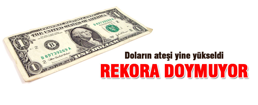 Dolardan bir rekor daha