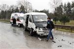 SAKIP SABANCI - Minibüsle Kamyonet Çarpıştı Açıklaması