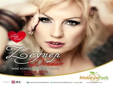 Sevgililer Günü’nde Zeynep Dizdar Malatyapark’ta