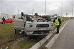 Samsun'da Kamyonet Takla Attı Açıklaması