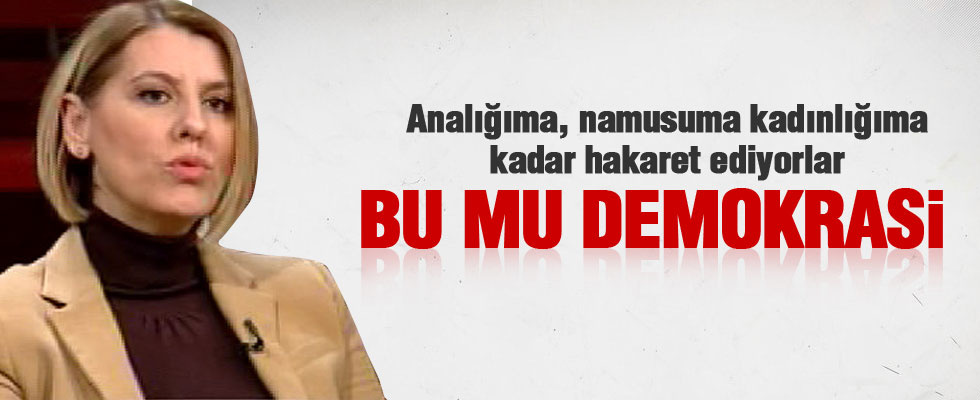 Sevda Türküsev canlı yayında isyan etti