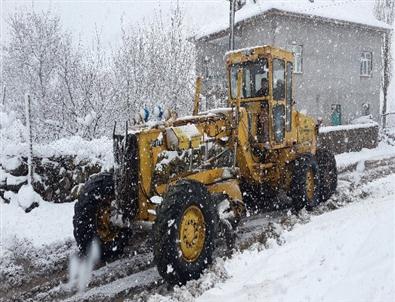 Seydişehir’de Kar Yağışı Etkili Oluyor