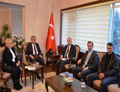 Ulusal Basın Mensuplarından Vali Süleyman Tapsız’a Ziyaret