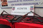 Beyşehir'de 58 Av Tüfeği Ele Geçirildi