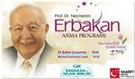 Merhum Erbakan İçin Anma Programı