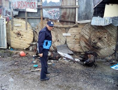 Mudanya’da Hurdalıklara Sıkı Denetim