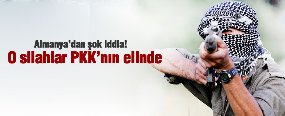 O silahlar PKK'nın eline geçti