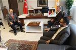 CEMIL ÇELIK - Ortak Değer Malatya Derneği Rektör Çelik’i Ziyaret Etti
