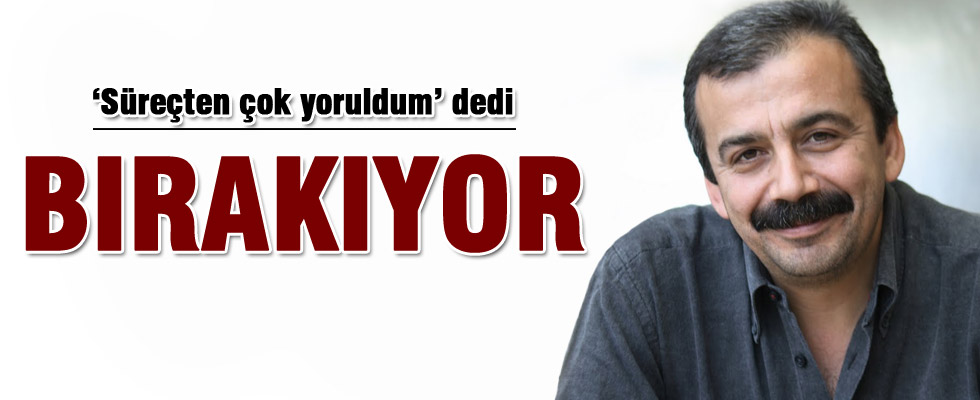 Sırrı Sürreyya Önder'den flaş karar