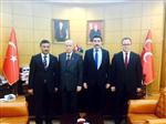 OKTAY ÖZTÜRK - Uşak Mhp, Devlet Bahçeli'yi Ziyaret Etti
