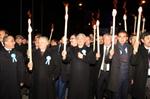 Erzincan’da Meşaleli Kurtuluş Yürüyüşü
