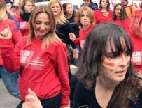 AYLİN NAZLIAKA - Aylin Nazlıaka'ya danslı protesto tepkisi