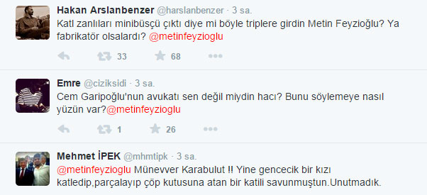 Metin Feyzioğlu fena fırçalandı