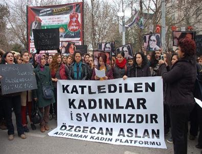 Adıyaman Kadın Platformundan, Özgecan İçin Yürüyüş