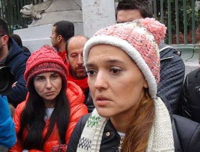 Aylin Nazlıaka'ya fena saydırdı