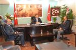 Mhp Milletvekili Aday Adayı Mustafa Alkan'dan İl Başkanı Ersoy'a Nezaket Ziyareti