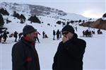 ERGAN DAĞI - Vali Kahraman, Kayak Merkezinde Gizlice Denetimde Bulundu
