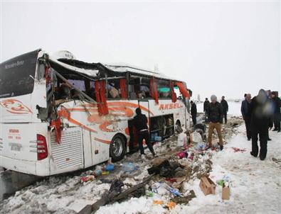 Afyonkarahisar’da Otobüs Kazası Açıklaması