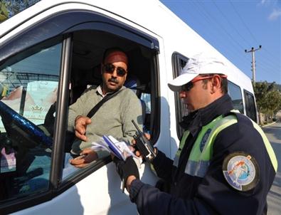 Bodrum'da Öğrenci Servisleri Denetlendi