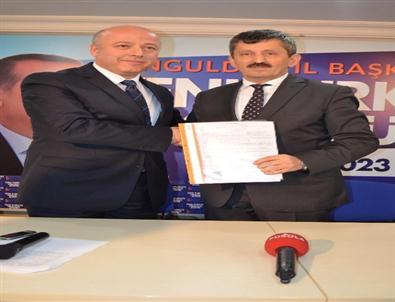 Akın Kaymak Ak Parti’den Resmi Müracaatını Yaptı