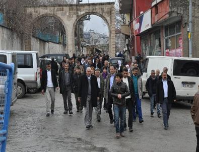 Şırnak’ta Gözaltı Protestosu