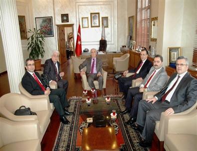 Vali Yardımcıları Başkan Yılmaz’ı Ziyaret Etti