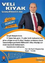 Veli Kıyak, Başvurusunu Yaptı