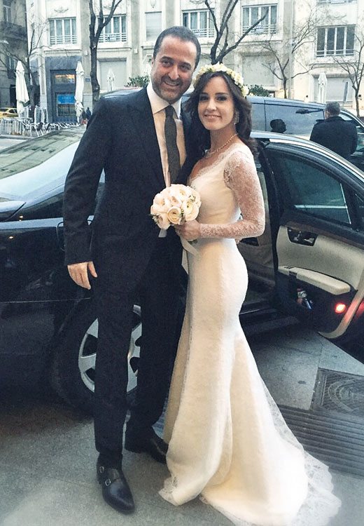 Serdar Bilgili ve Nazlı Çelik evlendi