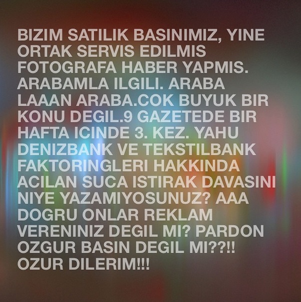 Şahan Gökbakar'ın araba isyanı