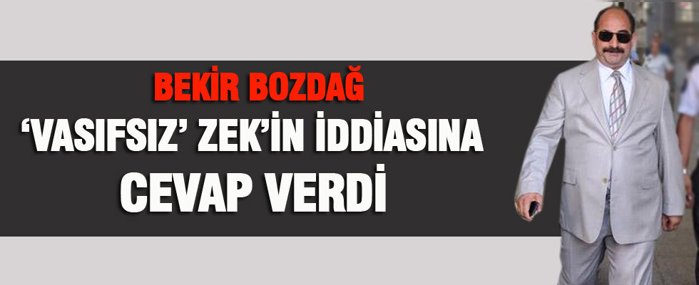 Bekir Bozdağ: Bir dakika durmam istifa ederim