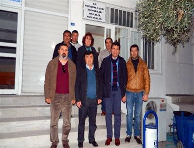 Bodrum Mhp'den Muhtarlara Hayırlı Olsun Ziyareti