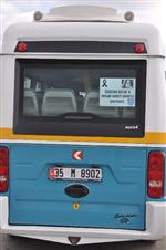 SİYAH KURDELE - İzmirli Minibüsçüler Özgecan İçin Minibüslere Siyah Kurdele Taktı