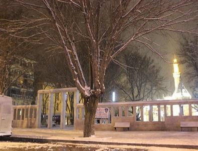 Kırşehir'de Kar Yağışı ve Tipi