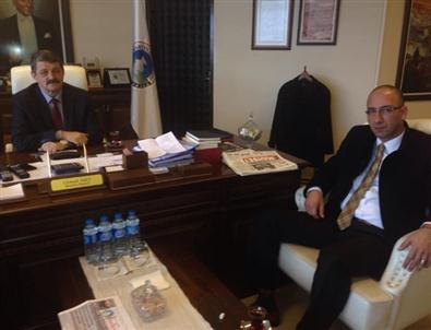 Mhp’li Özbayram’dan Bartın Belediye Başkanına Ziyaret