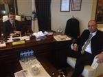 ÜLKÜCÜLER - Mhp’li Özbayram’dan Bartın Belediye Başkanına Ziyaret