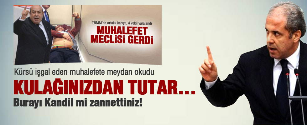 Şamil Tayyar, muhalefete meydan okudu