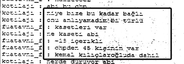 45 CHP’linin kaseti Gülen’in kontrolünde