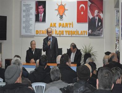 Aday Adayı Sofuoğlu’ndan Demirci ve Köprübaşı Teşkilatına Ziyaret