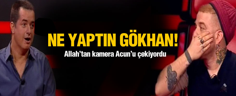 Gökhan'ın el hareketi Acun'u zor durumda bıraktı