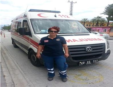 (özel Haber) 4 Çocuk Annesi Ambulans Şoförünün Başarısı