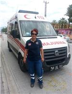ANESTEZİ TEKNİSYENİ - (özel Haber) 4 Çocuk Annesi Ambulans Şoförünün Başarısı