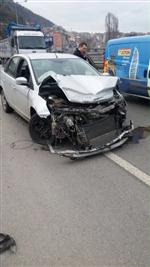 KARADENIZ SAHIL YOLU - Trabzon’da Trafik Kazası Açıklaması