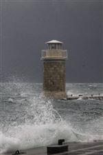 ŞİDDETLİ LODOS - Marmaris’te Lodos Etkili Oluyor