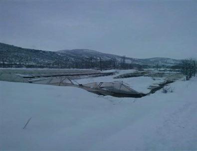 Amasya’da Kar Seraları Vurdu
